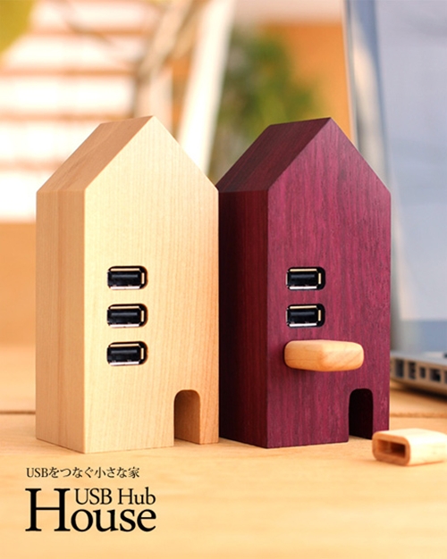 USB Hub บ้านไม้แสนเก๋ แต่งโต๊ะทำงานน่ารัก ๆ USB Hub บ้านไม้แสนเก๋ แต่งโต๊ะทำงานน่ารัก ๆ
