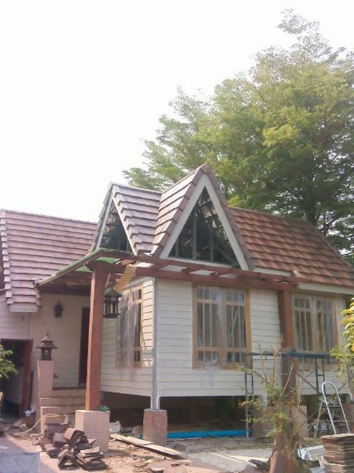 สร้างบ้านโครงเหล็กหลังเล็ก ๆ สร้างบ้านโครงเหล็กหลังเล็ก ๆ