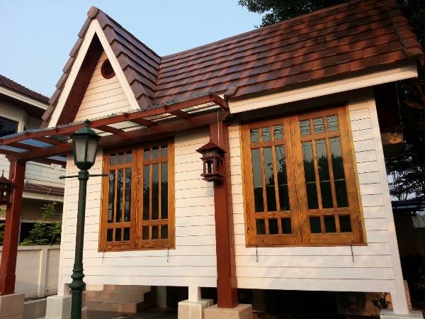 สร้างบ้านโครงเหล็กหลังเล็ก ๆ สร้างบ้านโครงเหล็กหลังเล็ก ๆ