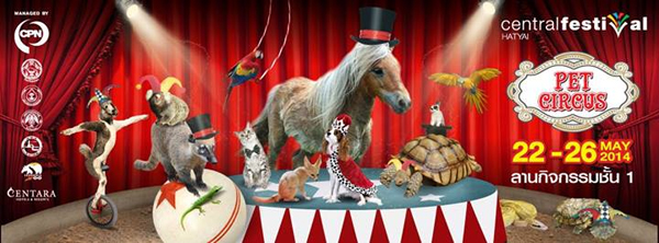งาน Pet Circus 2014 ณ เซ็นทรัลเฟสติวัล หาดใหญ่
