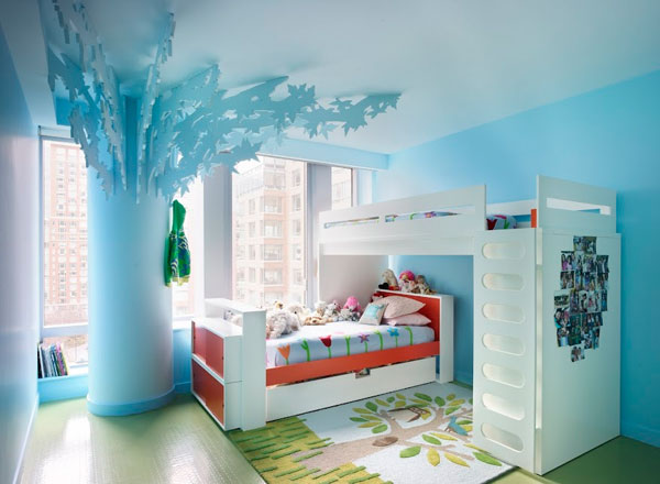 ห้องนอนเด็กสุดสวยดีไซด์แจ่มแสนน่ารัก