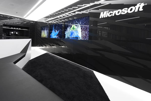 รวมภาพออฟฟิศสุดแนวของบริษัท Microsoft