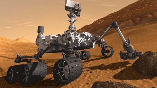 ยานคิวริออสซิตี้ สำรวจไม่พบร่องรอยชีวิตบนดาวอังคาร