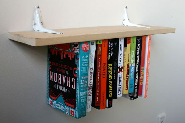 DIY ชั้นหนังสือกลับหัว สำหรับคนนอกกรอบ