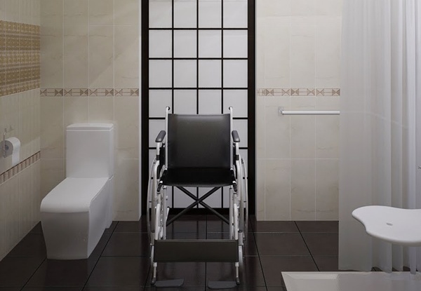  ห้องน้ำสำหรับคนพิการ เรียบง่ายใช้งานสะดวก