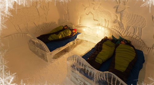 โรงแรมน้ำแข็งเจ๋งที่สุดในโลกที่แคนาดา