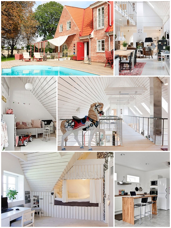 บ้านแนววินเทจ ผสานสไตล์ลอฟท์