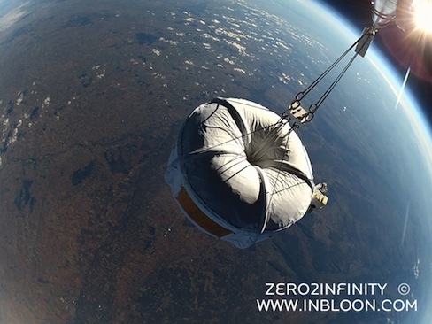 สเปนผุดบอลลูนส่งนักท่องเที่ยวท่องอวกาศ