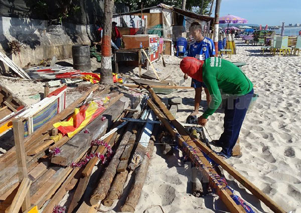 คืนความสวยหาดหัวหิน สั่งรื้อ 22 ร้านค้า ลุกร้ำชายหาด 