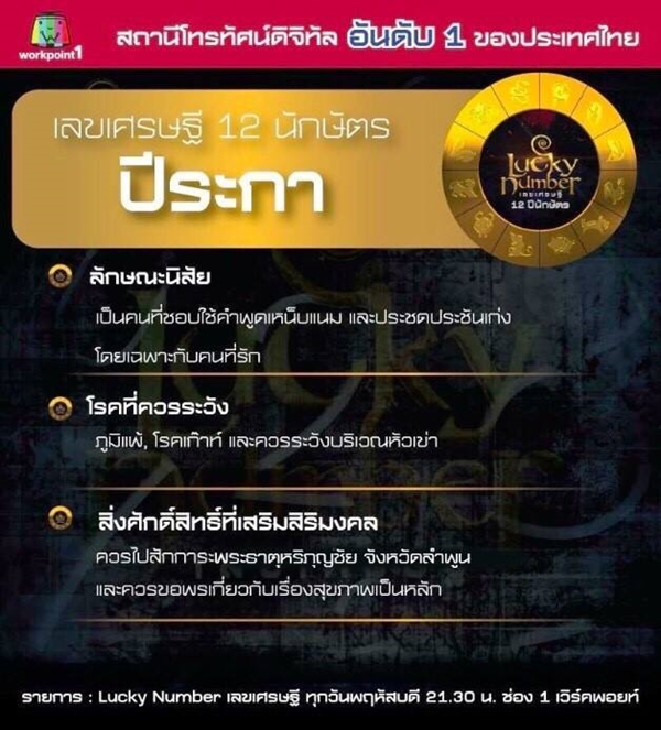 เฉลยความลับ 12 ปีนักษัตร กับ ริว จิตสัมผัส 