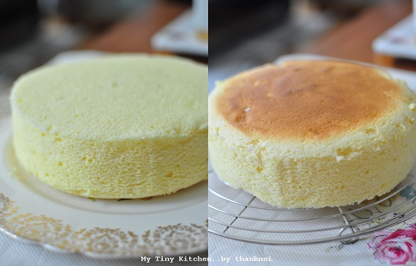 Japanese Souffle Cheesecake ชีสเค้กนุ๊มนุ่ม ละลายในปาก