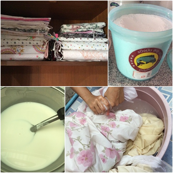 ซักเก็บผ้าปูที่นอนให้ใหม่ ซักเก็บผ้าปูที่นอนให้ใหม่
