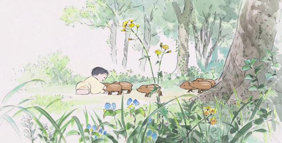 The Tale of Princess Kaguya แอนิเมชั่นเรื่องใหม่ล่าสุดจาก Studio Ghibli 