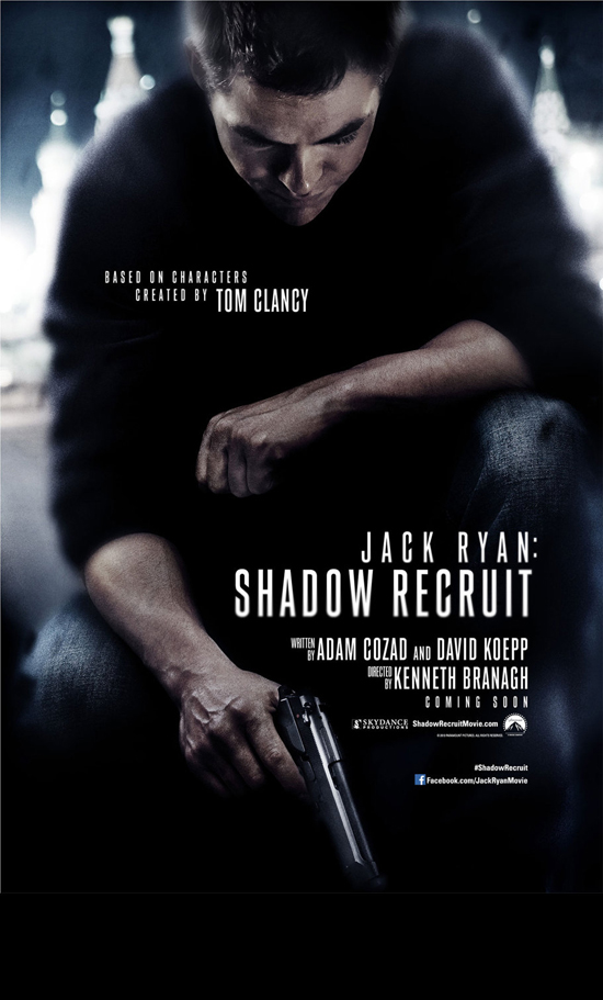 เผยภาพโปสเตอร์ Jack Ryan: Shadow Recruit