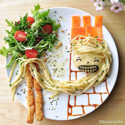 20 ไอเดียทำอาหารน่ารักน่าหม่ำ ฉบับ ซาแมนธา ลี