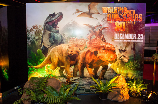 เคน - ภูภูมิ พาทะลุมิติสู่การผจญภัยในโลกล้านปีในงานเปิดตัวหนัง Walking with Dinosaurs (3D) 