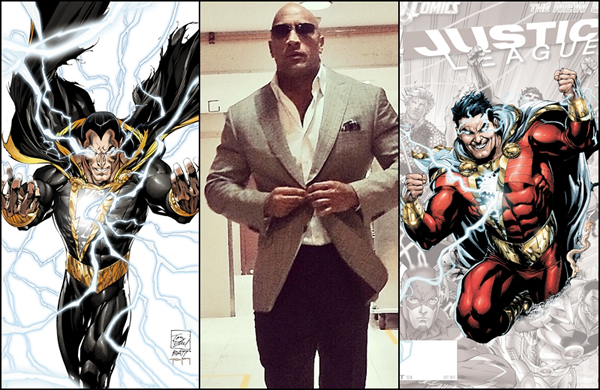 ยังไม่ชัวร์ ! เดอะร็อค จะรับบท Shazam หรือ Black Adam กันแน่ ? 