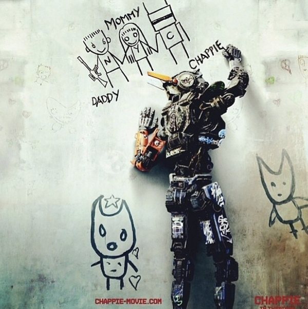 ชมโปสเตอร์แรก Chappie หนังหุ่นยนต์ไซไฟ-คอมเมดี้ 