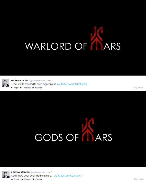 ระงับ ! ภาคต่อของ John Carter หลังภาคแรกขาดทุนย่อยยับ ระงับ ! ภาคต่อของ John Carter หลังภาคแรกขาดทุนย่อยยับ