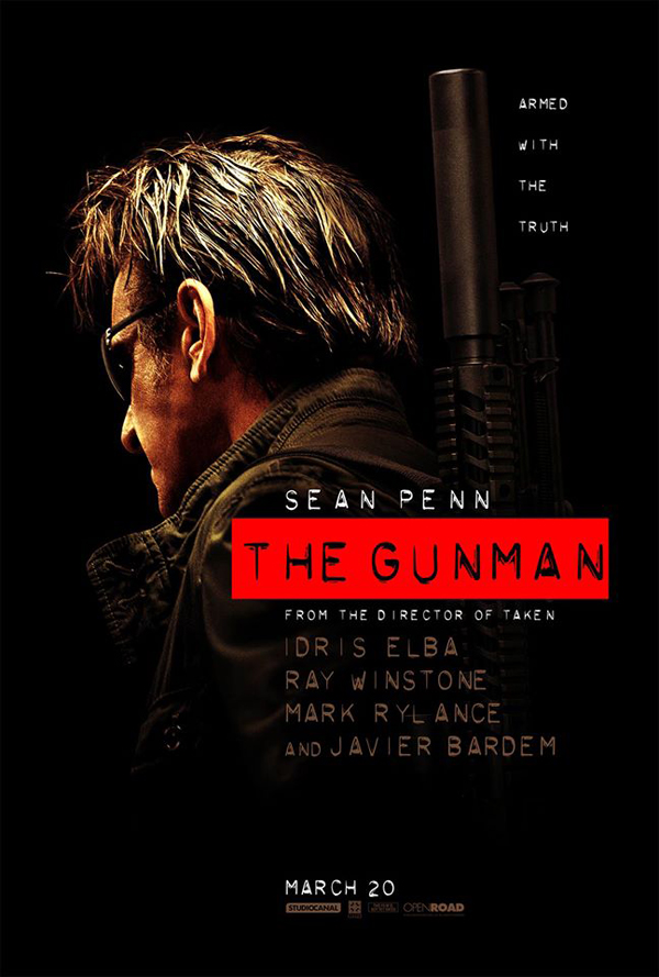 ดู ฌอน เพนน์ ถูกไล่ล่า ในตัวอย่างหนัง The Gunman