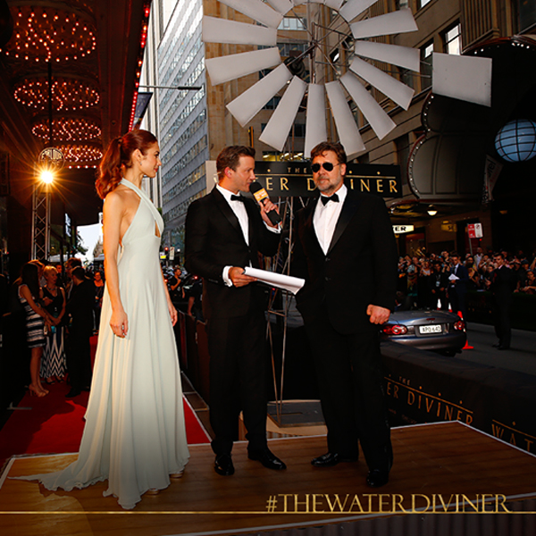 รัสเซล โครว์ นำทีมนักแสดงเปิดตัว The Water Diviner