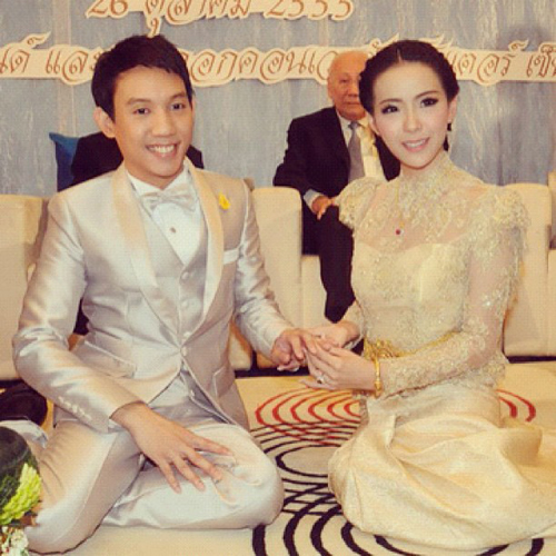 ชุดแต่งงานดารา ชุดแต่งงานดารา