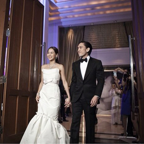 ชุดแต่งงานดารา ชุดแต่งงานดารา