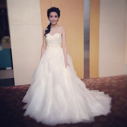 ชุดแต่งงานดารา ชุดแต่งงานดารา