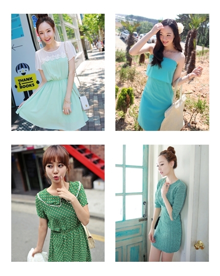 ชุดไปงานแต่ง ธีมสีเขียว ชุดไปงานแต่ง ธีมสีเขียว