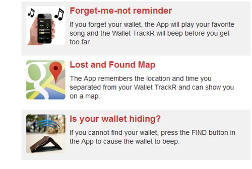 Wallet TrackR