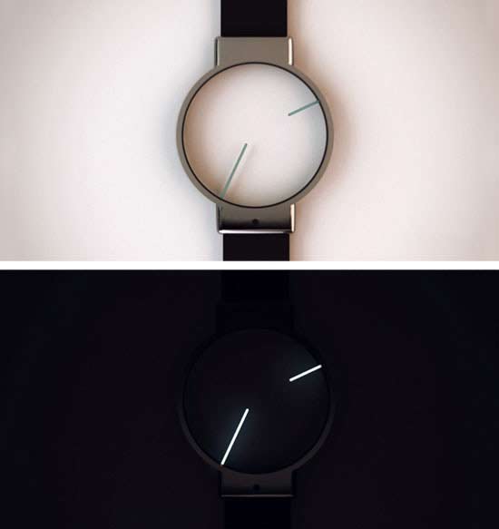 Minimal analog watch