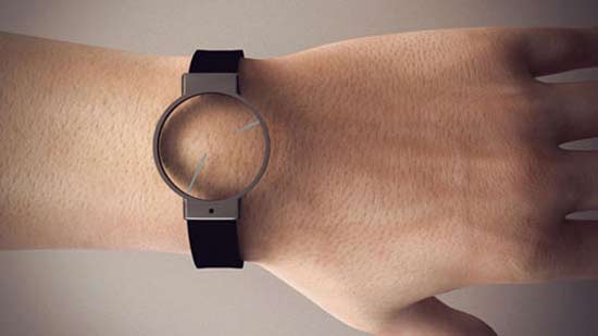 Minimal analog watch