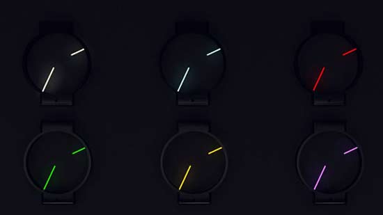 Minimal analog watch