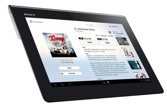 ยลโฉม Xperia Tablet S แท็บเล็ตรุ่นล่าสุดจาก Sony