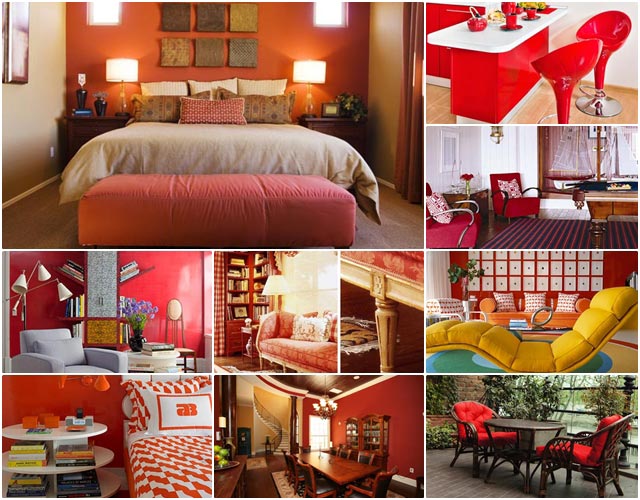 15 ไอเดียตกแต่งบ้านด้วยสีแดง 15 ไอเดียตกแต่งบ้านด้วยสีแดง