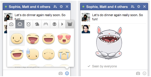 Facebook Sticker Facebook Sticker