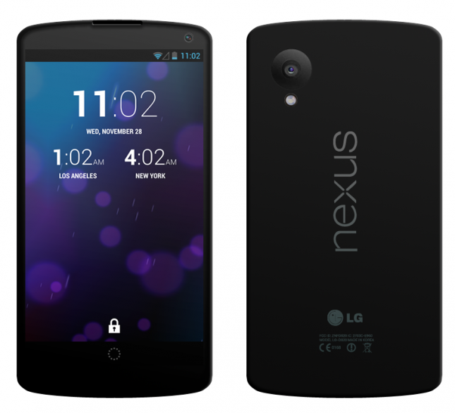 Nexus 5 Render