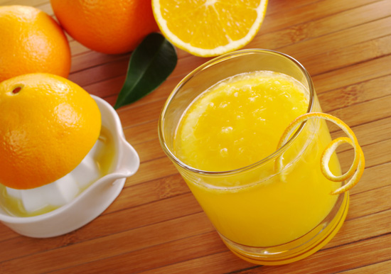 น้ำส้มแท้ 100 เปอร์เซ็นต์