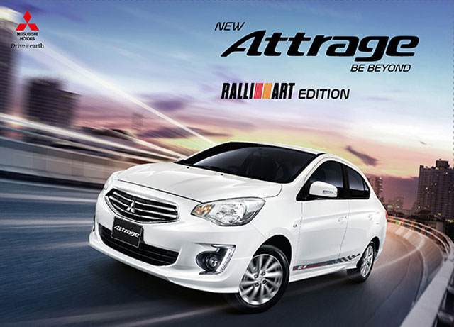 Mitsubishi Attrage RALLIART Edition Mitsubishi Attrage RALLIART Edition