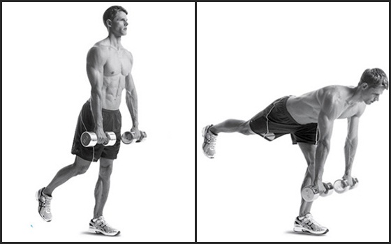 Single-Leg Dumbbell Straight-Leg Deadlift