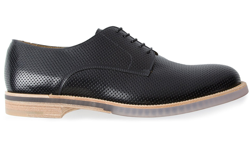 Perforated Lace-Up Shoe