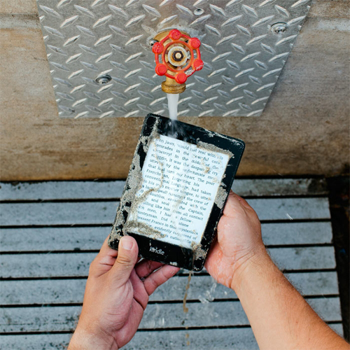 Waterproofed Kindle Paperwhite Waterproofed Kindle Paperwhite