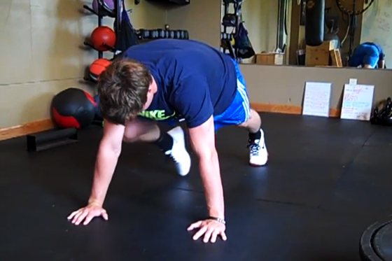 Prone knee to outside same elbow Prone knee to outside same elbow