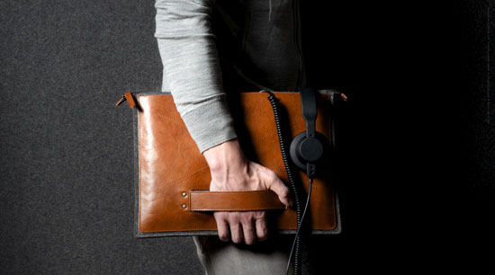 Hard graft Grab Laptop Folio