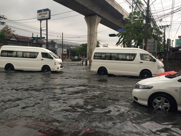 ขับรถลุยน้ำท่วม ขับรถลุยน้ำท่วม