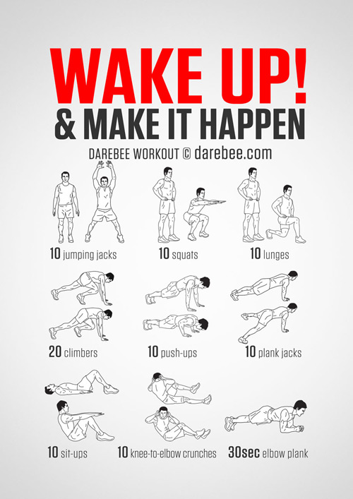 ออกกำลังกายตอนเช้า