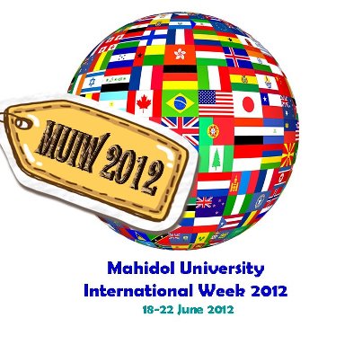 งาน Mahidol University International week 2012