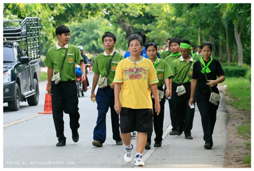 แม่โจ้ จัดงานเดิน-วิ่งการกุศลแม่โจ้-สันทราย 2555 
