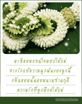 เรียงความวันแม่แห่งชาติ ตัวอย่างการเขียนเรียงความวันแม่