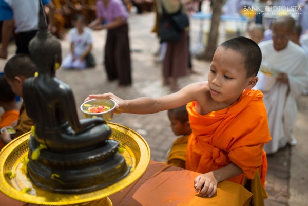 อิ่มเอมใจ...ภาพรอยยิ้มแห่งความสุข ในงานสรงน้ำพระ วัดป่าสุคะโต